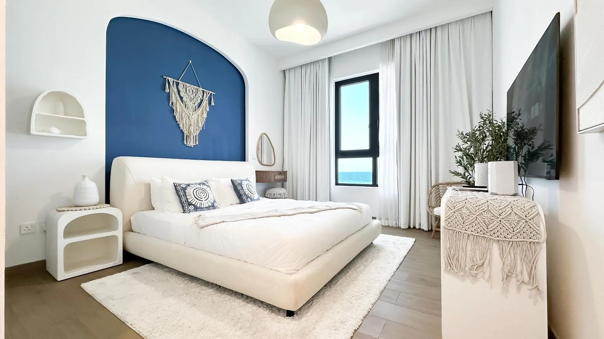 Trophy - Mykonos-Inspired La Mer Suite Dubái Apartamento